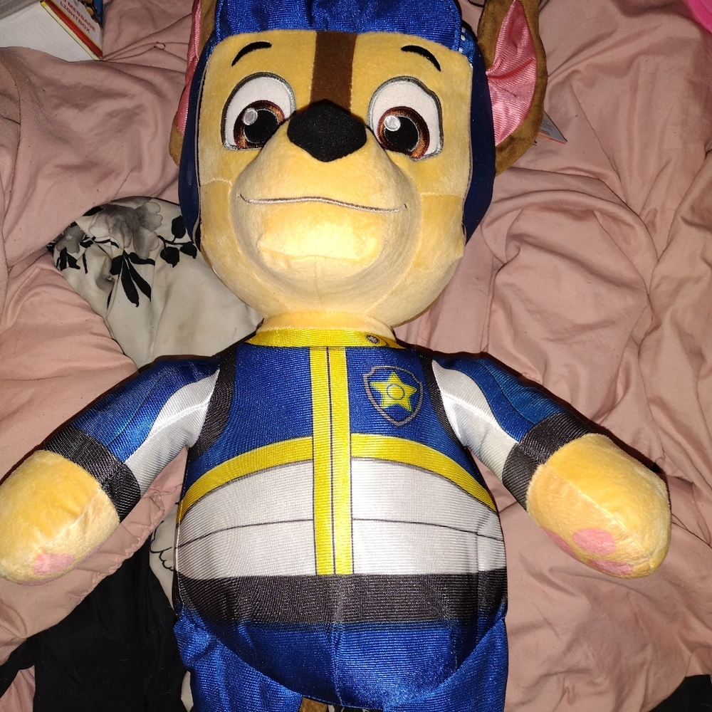 Paw patrol chase stuffed animal